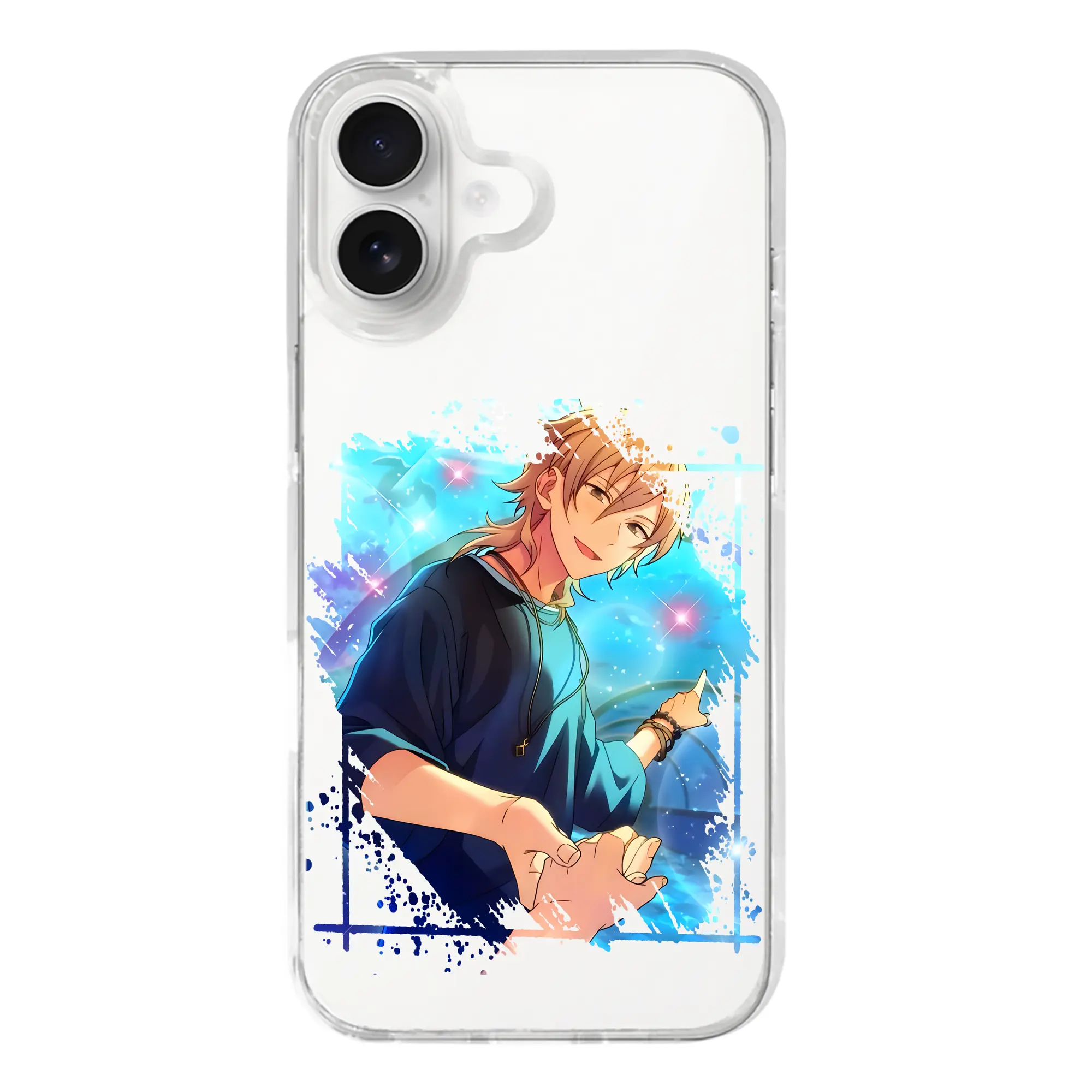 あんさん ぶる グッズ UNDEAD 羽風薫 - iPhone 17シリーズ 透明スマホケース – 薄型・耐衝撃・精密フィット保護カバー